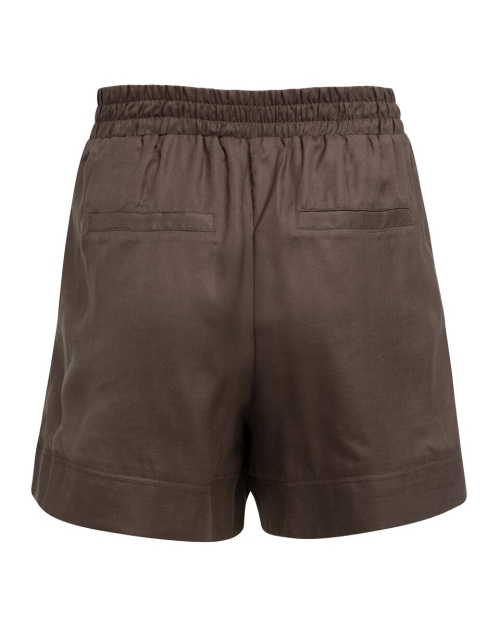 Yaya Geweven short met hoge taille 99074