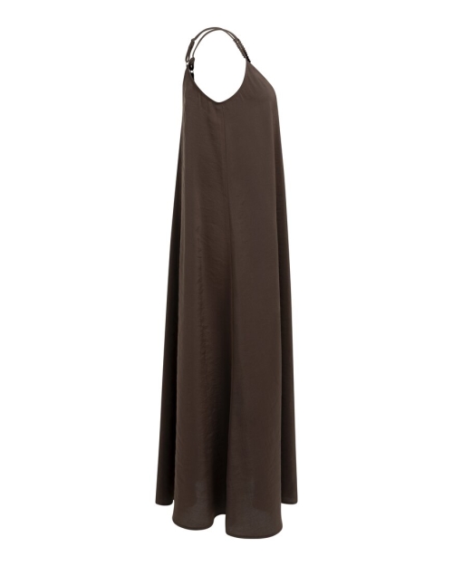Yaya Lange jurk met bandjes en loss 99074