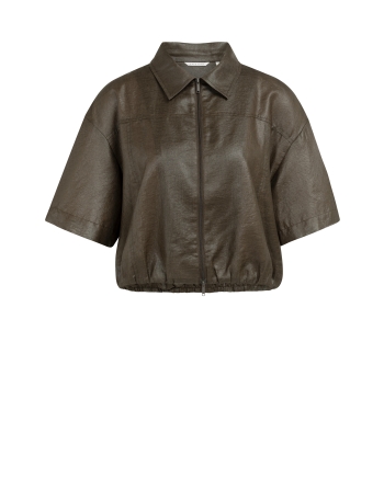 Yaya Blousejack met gecoate afwerki 90840