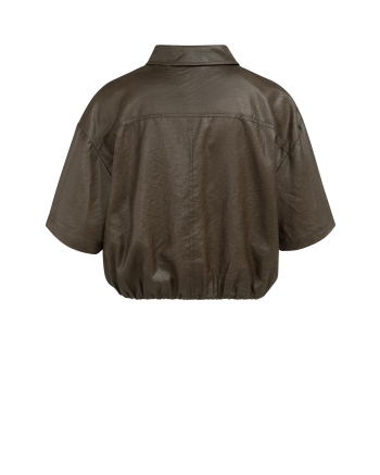 Yaya Blousejack met gecoate afwerki 90840