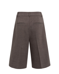 Yaya Geweven bermuda met hoge taill 90840