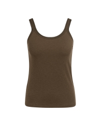 Yaya Singlet met mesh rand 90814