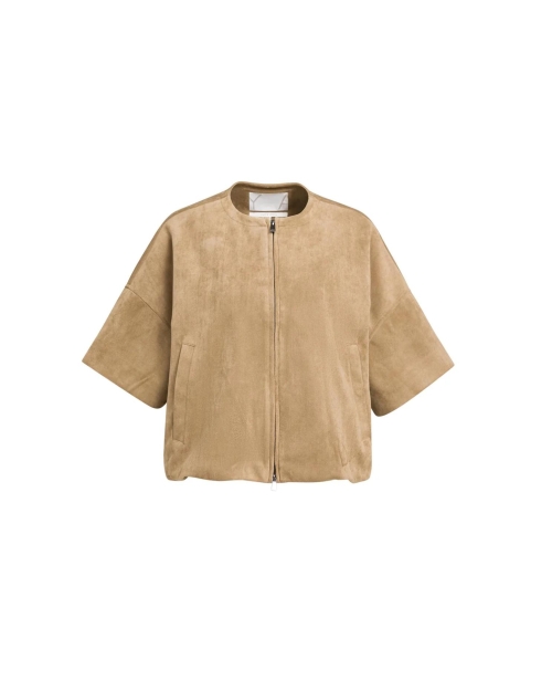 Yaya Oversized su?de jasje met kort 81018