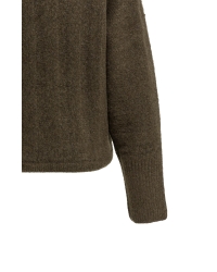 Yaya Ribgebreide trui met vleermuis 908142