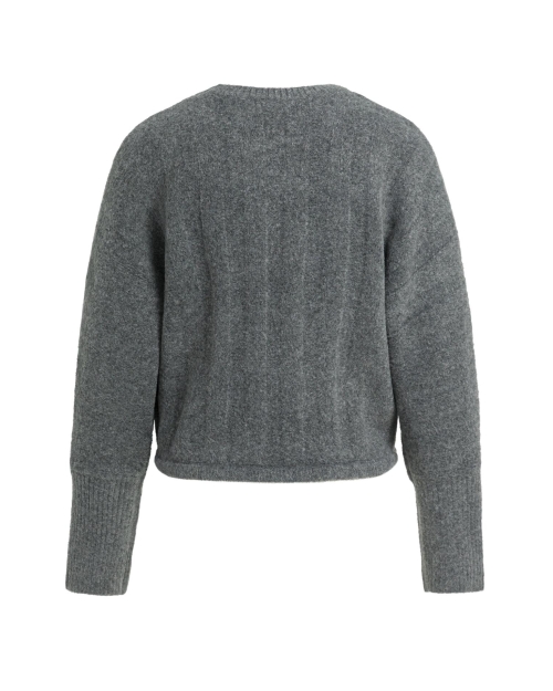 Yaya Ribgebreide trui met vleermuis 99086