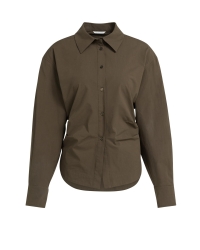 Yaya Blouse met tailleaccent en plo 90814