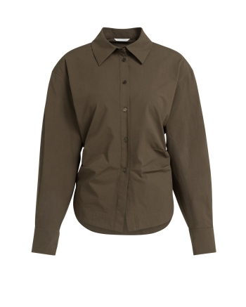 Yaya Blouse met tailleaccent en plo 90814