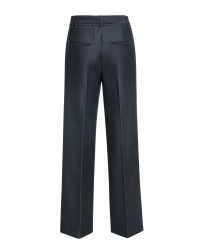 Yaya Geweven broek met wijde pijpen 93820