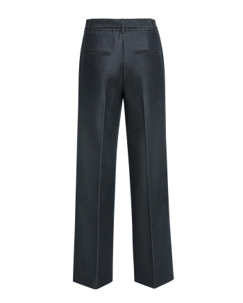 Yaya Geweven broek met wijde pijpen 93820