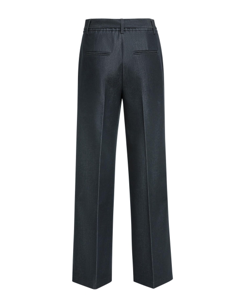 Yaya Geweven broek met wijde pijpen 93820