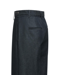 Yaya Geweven broek met wijde pijpen 93820