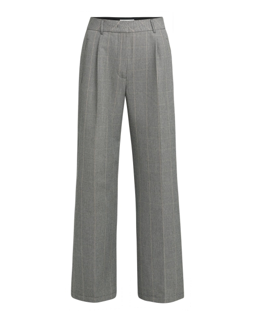 Yaya Geweven, wijde broek met ruitp 939131