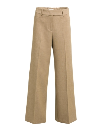 Yaya Geweven broek met rechte pijpe 810182