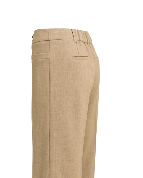 Yaya Geweven broek met rechte pijpe 810182