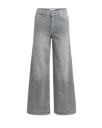 Yaya Denim barrel jeans met siernaa 99027
