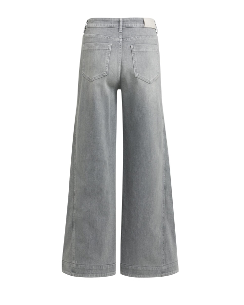 Yaya Denim barrel jeans met siernaa 99027