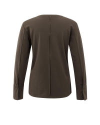 Yaya Jersey top met lange mouwen en 90814