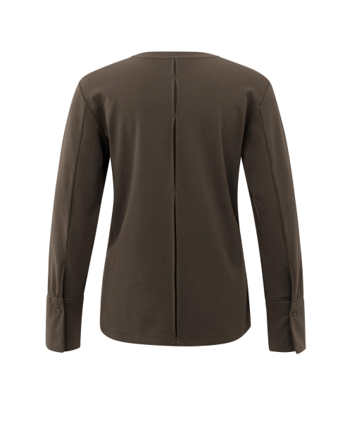 Yaya Jersey top met lange mouwen en 90814