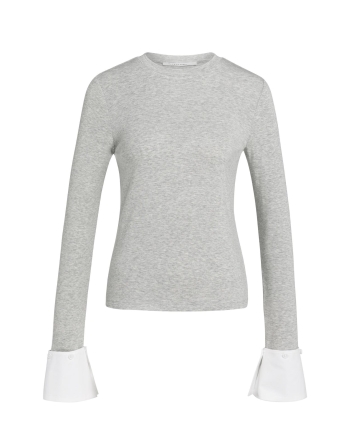 Yaya Jersey top met afneembare manc 99085