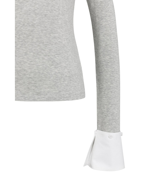Yaya Jersey top met afneembare manc 99085