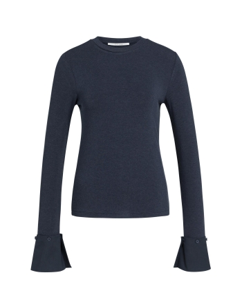 Yaya Jersey top met afneembare manc 939302