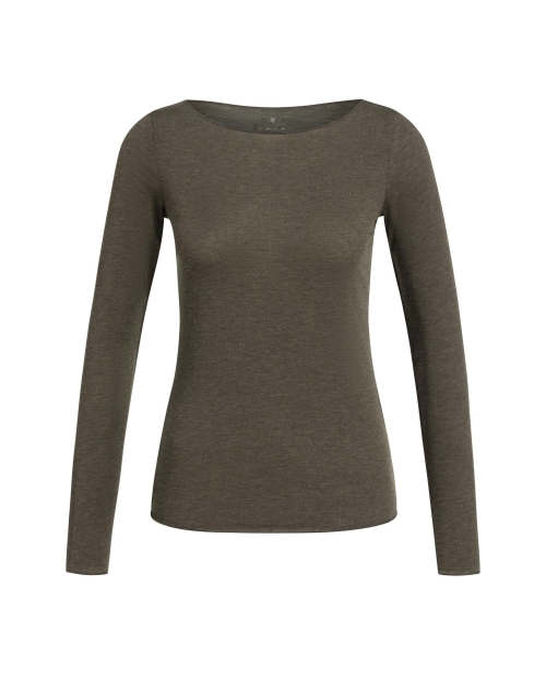Yaya Top met lange mouwen en ronde 908142