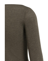 Yaya Top met lange mouwen en ronde 908142