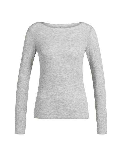 Yaya Top met lange mouwen en ronde 99085
