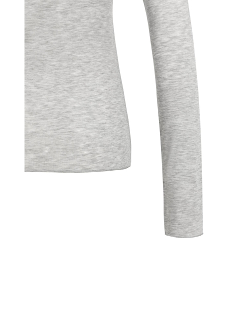 Yaya Top met lange mouwen en ronde 99085