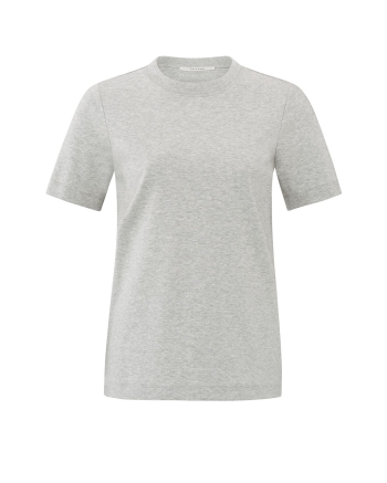 Yaya Basic T-shirt met korte mouwen 99085