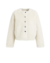 Yaya Oversized korte jas van imitat 31008