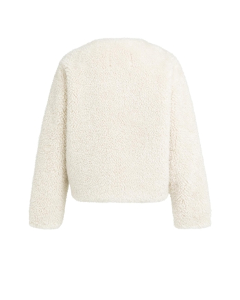 Yaya Oversized korte jas van imitat 31008
