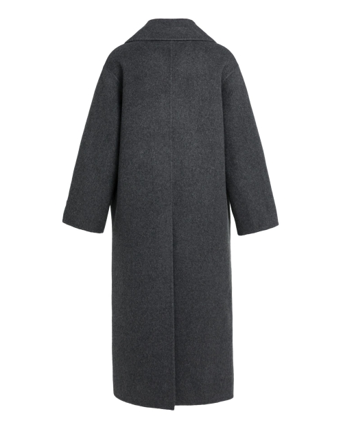 Yaya Extra lange geweven wollen jas 939132