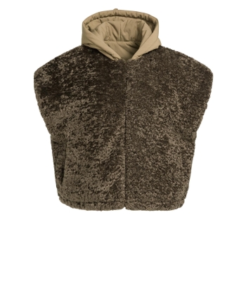 Yaya Omkeerbare bodywarmer van imit 90814