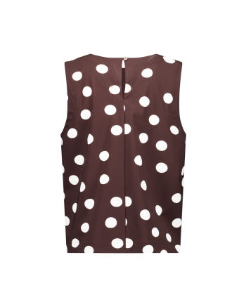 Studio Anneloes Jilian dot top 8717 espresso/ecru