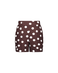 Studio Anneloes Lisanne dot shorts 8717 espresso/ecru
