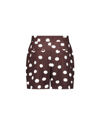 Studio Anneloes Lisanne dot shorts 8717 espresso/ecru