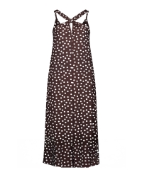 Studio Anneloes Norah 2way dot dress 8717 espresso/ecru