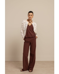 Studio Anneloes Marilon trousers 8600 chestnut