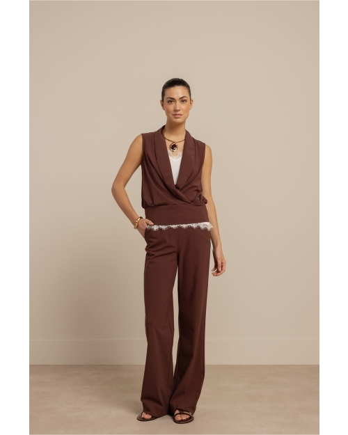Studio Anneloes Hanne wrap top 8600 chestnut