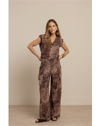 Studio Anneloes Sari leopard trousers 9997 multi color