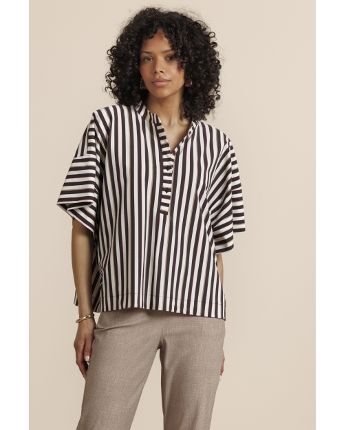 Studio Anneloes Laureen stripe blouse 9997 multi color