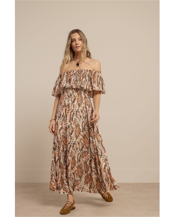 Studio Anneloes Froukje feather dress 9997 multi color