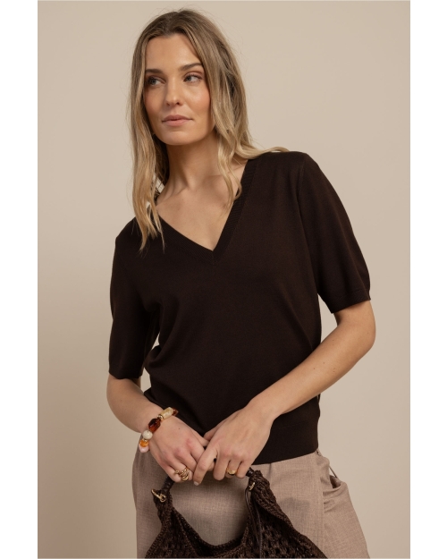 Studio Anneloes Truida pullover 8700 espresso