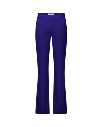 Studio Anneloes Flair bonded trousers 6502 ink blue