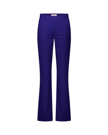 Studio Anneloes Flair bonded trousers 6502 ink blue