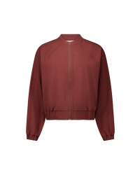 Studio Anneloes Mayfe bomber jacket 8600 chestnut