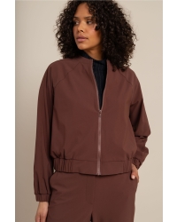 Studio Anneloes Mayfe bomber jacket 8600 chestnut