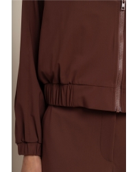 Studio Anneloes Mayfe bomber jacket 8600 chestnut