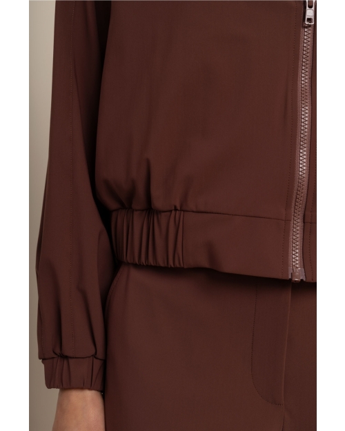 Studio Anneloes Mayfe bomber jacket 8600 chestnut